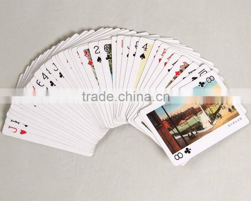 Combining strong fashion with tradition Shanghai impression playing cards
