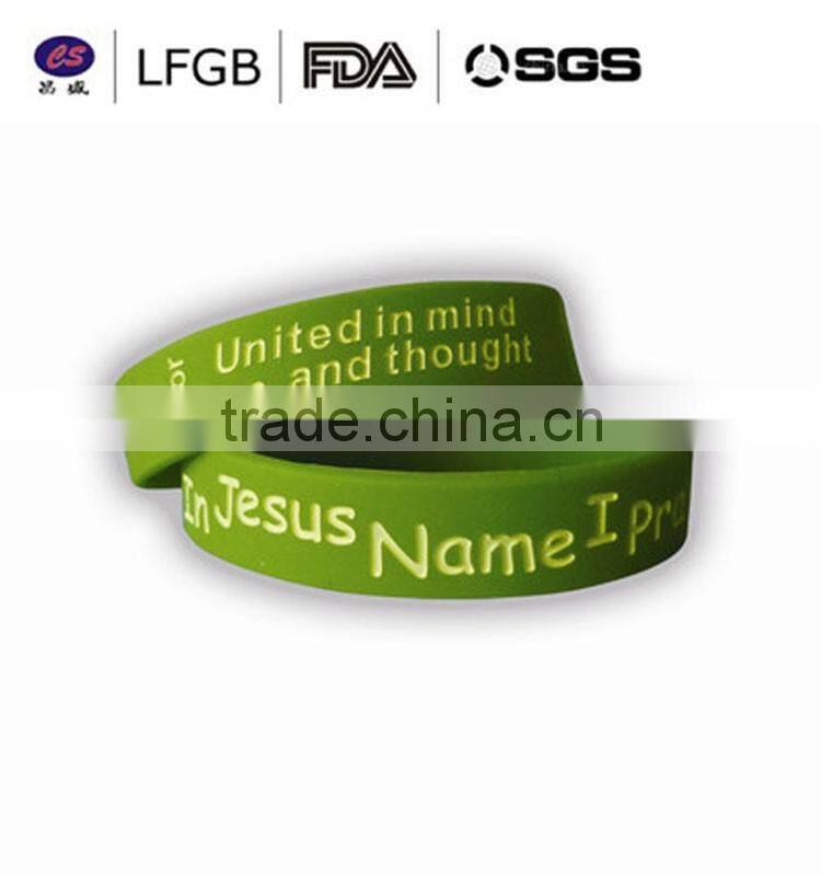 Cheap Rubber Good quality adjustable silicone wristband