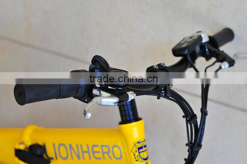 36v 26 inch fold 6 speed mountain electric bikes with pedals