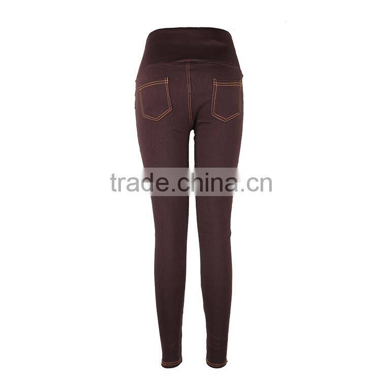 2015High-Waisted Trousers ladies trouser cutting,ladies Harem Pants,Fashion twill woven leggings