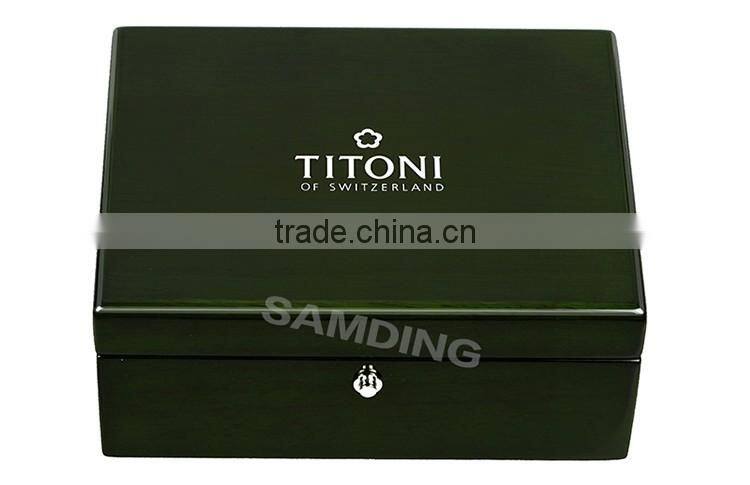 New Luxury Wooden Jewellery Wrist Watch Box Display Gift Box