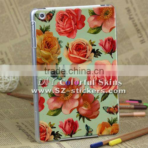 For iPad mini cover case china flower design case