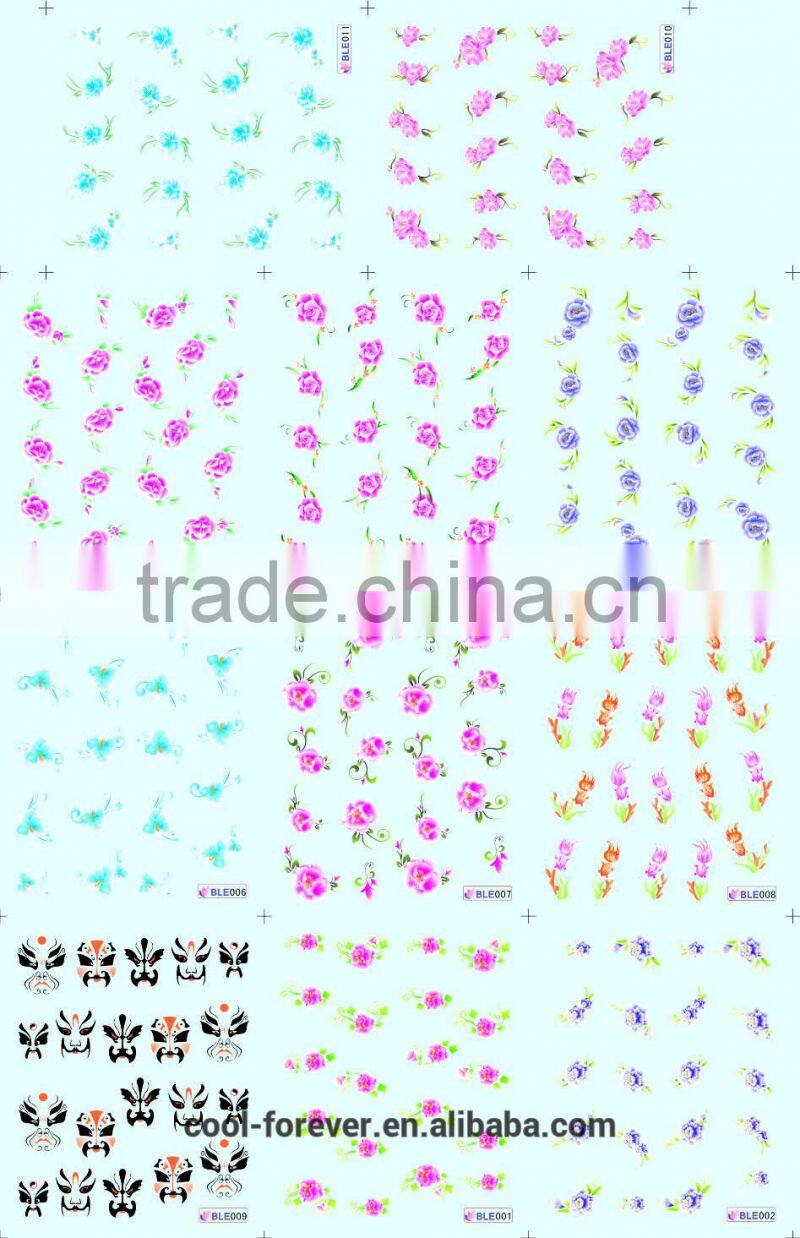 wholesale cartoon nail art stickers