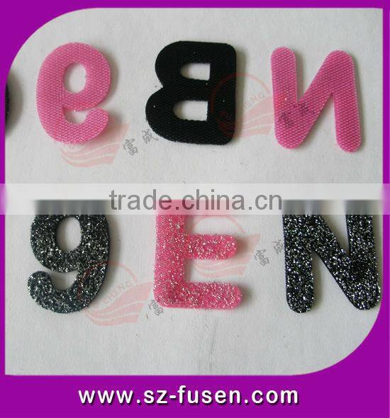 Hot Magic Letters of fastener tape hook and loop