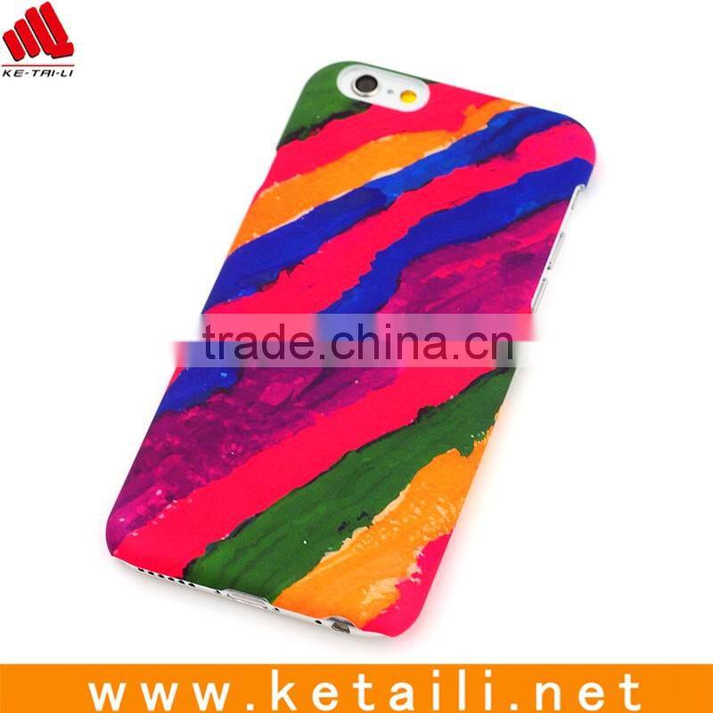 Customize Plastic Mobile phone casing for iphone 6 with silk screen