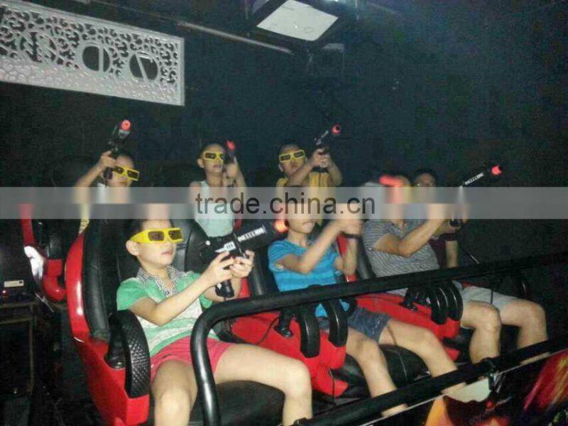 7D interactive cinema with gun - 12D/11D/10D/9D/8D/7D/6D/5D/4D/3D cinema/movie/film