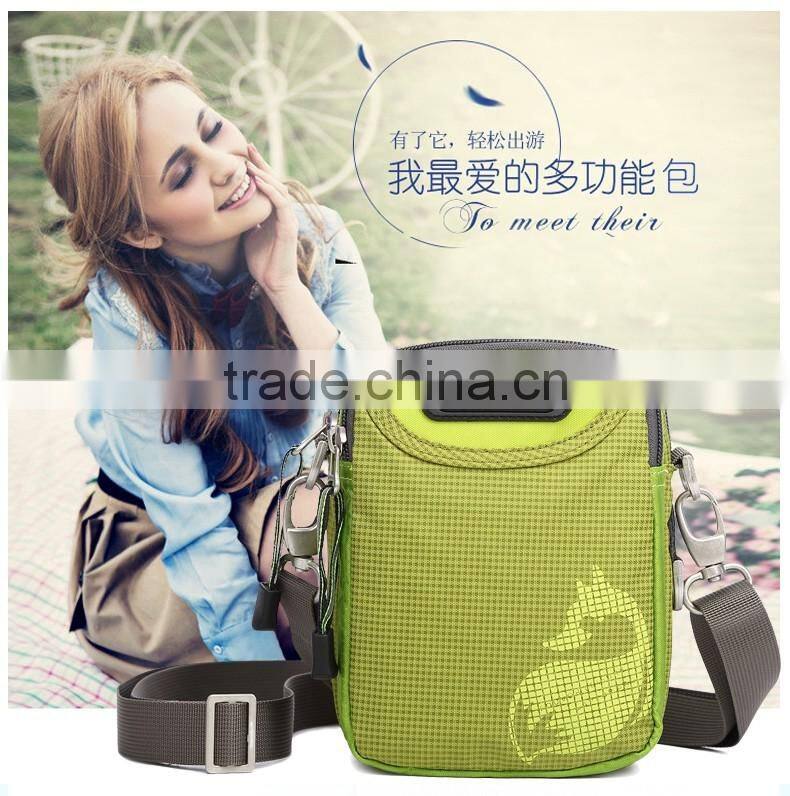2016 Factory Colorful Custom logo Single Strape Shoulder Messenger Bags for Lady and Men