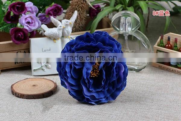 Wedding decoration wholesale silk rose flower heads