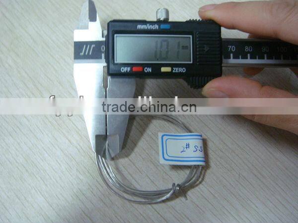 OEM pvc coated stainless steel wire for braiding