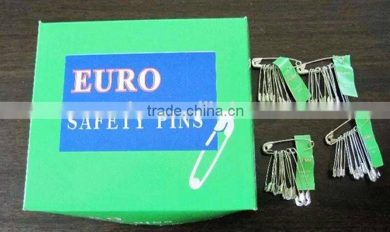 MK-S07 Wholesale High Quality First aid Boxes Accessories Metal Stainless Steel EURO Safety Pin