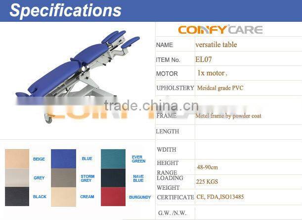 Coinfy EL07 chiropractic medical exam table