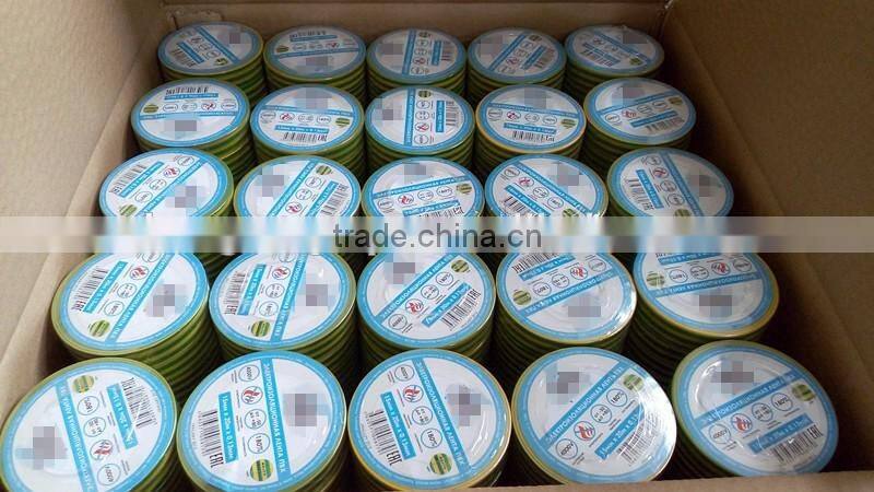 Black PVC adhesive tape electrical insulator tape