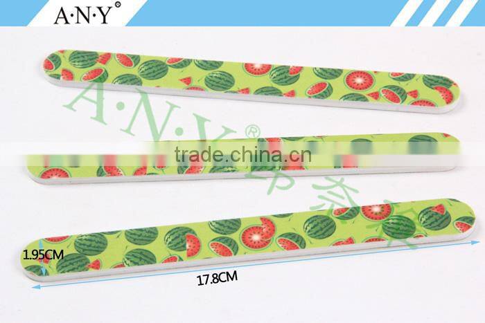 Professional Nail Art Polishing Tools Harbor Bridge Shape Paper Zebra Nails FIles