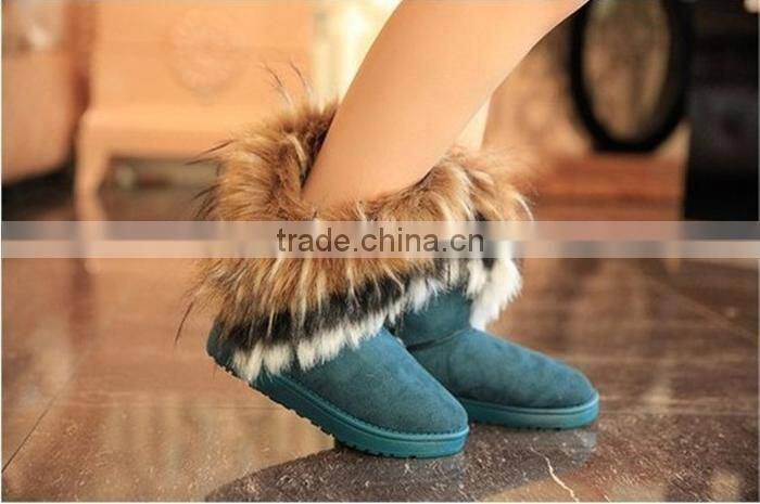 2015 hot style warm & fuzzy boot