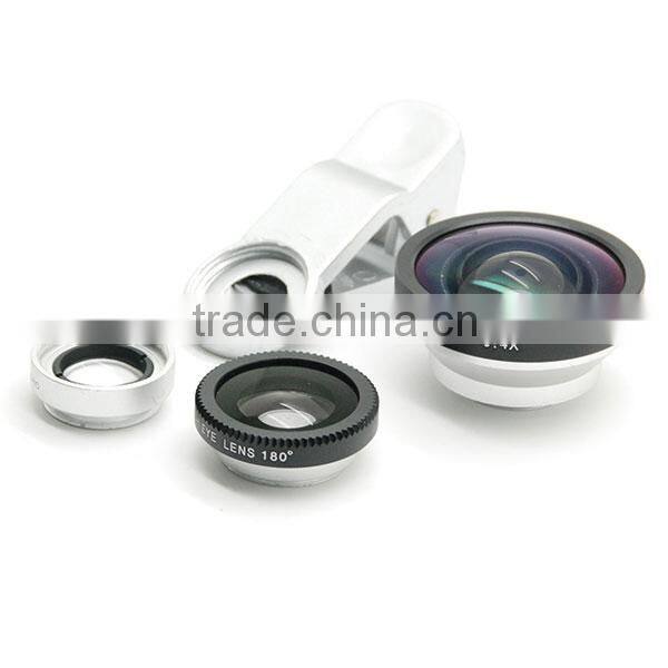 0.4x Super Wide Angle Detachable Clip on Lens for iPhone 4 4S 4G 5 5G 5S 5C Samsung Galaxy S2 I9100 S3 I9300 S4 I9500 Note1/2/3