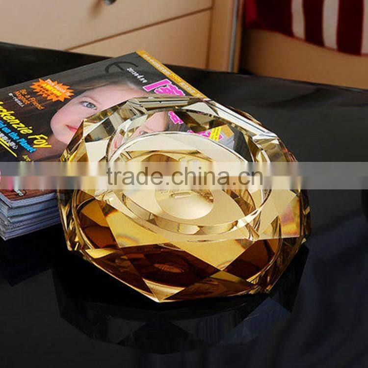 2016 crystal glass different kinds odorless cohiba ashtray