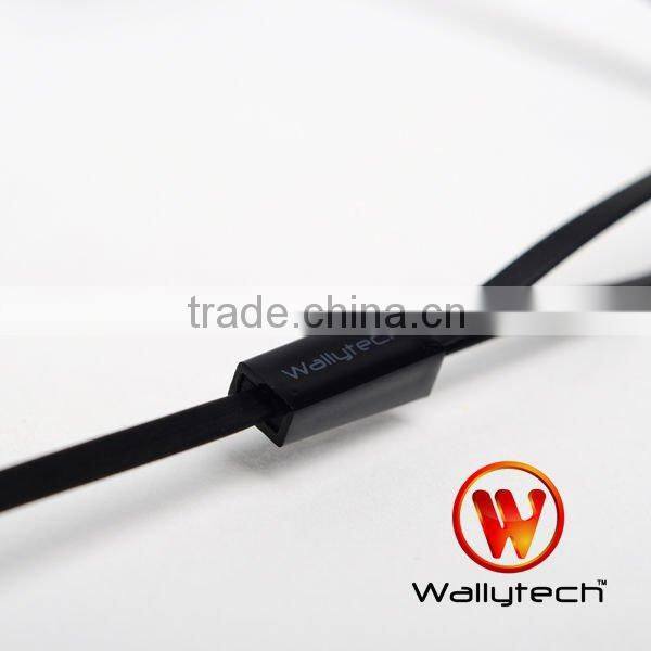 High end metal shell TPE cord Earphone for iphone
