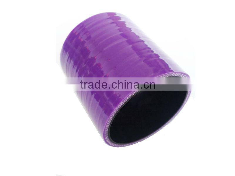 2 1/2" 2.5" 63mm 3-PLY STRAIGHT TURBO/INTERCOOLER/INTAKE PIPING SILICONE COUPLER HOSE PURPLE