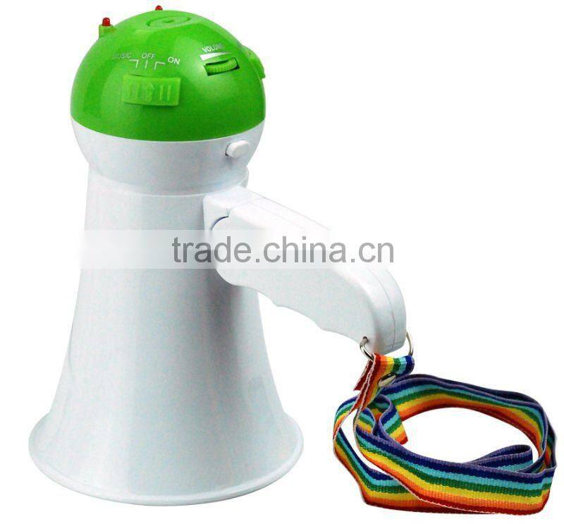 ABS Dry cell controlled Pocket-size loudspeaker with recording