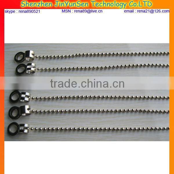 316L stainless steel ball chain necklace