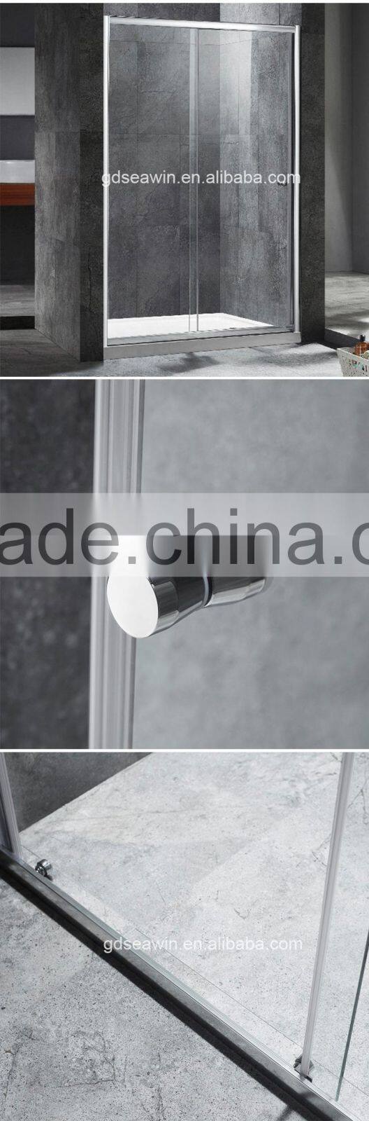 New Arrival American Popular Framed Design Glass Shower Door