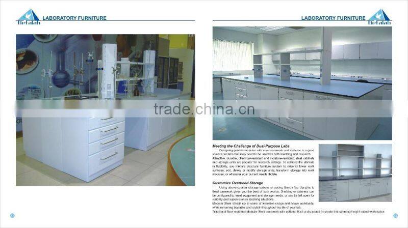 Chemistry Lab Equipment Full Steel Workbench For School Or Industrial