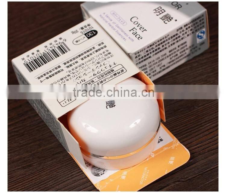 8pcs/lot Japan Brand Mingyan Naturactor Beauty Foundation Concealer Cream 9 Colors naturactor foundation