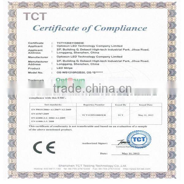 12/24V rigid led bar(OS-NS5050W60G)