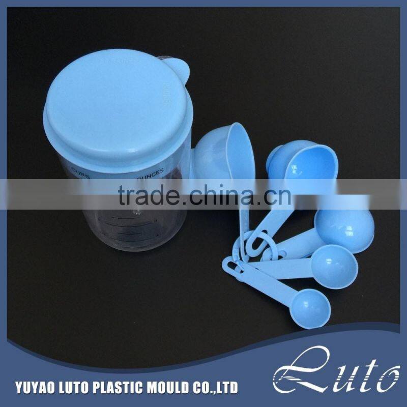 plastic measuring cup,500ml measuring cup with spoons