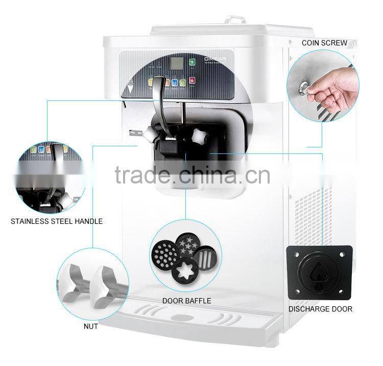 S110F one flavor air cool water cool hot sale soft serve ice cream