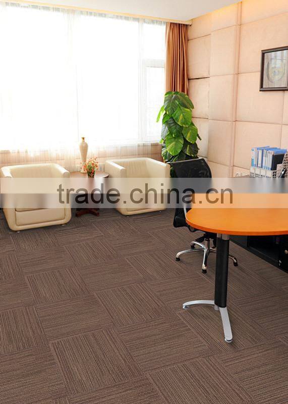 High wearproof commercial nylon carpet tile 50*50