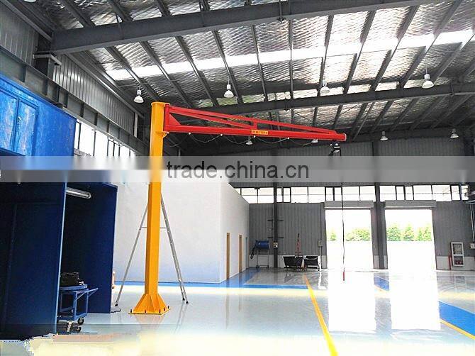 250kg lifting capacity demag slewing jib cranes