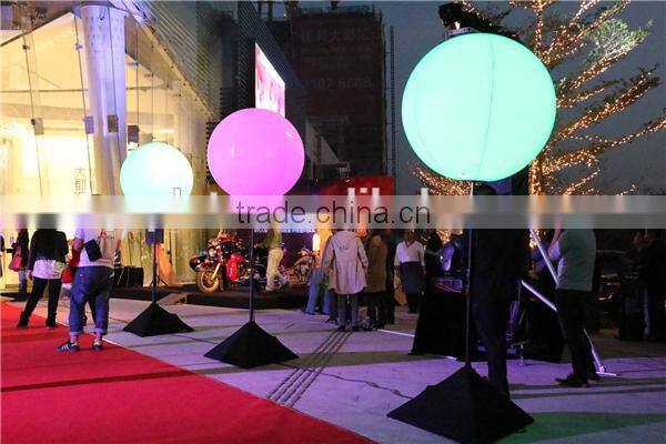 Inflatable led decorations led inflatable star with stand for party/event deocartions