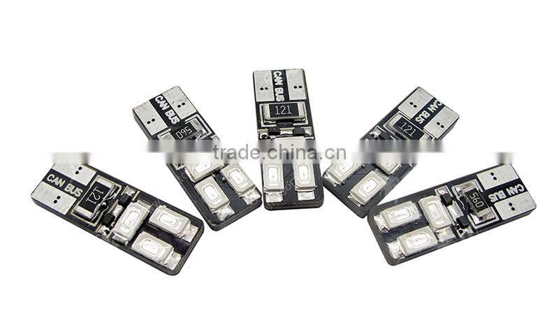 Car Bulbs LED Error Free Canbus 5630 SMD Blue Color W5W T19 501 Side Light