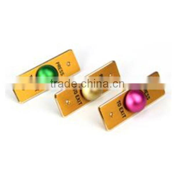 Heavy Aluminum electrical exit switch (wall button) ES319NONC