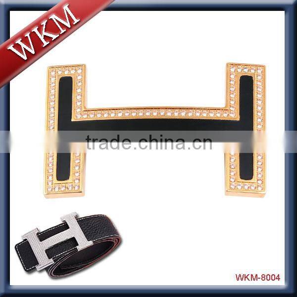 zinc alloy flat buckle belt