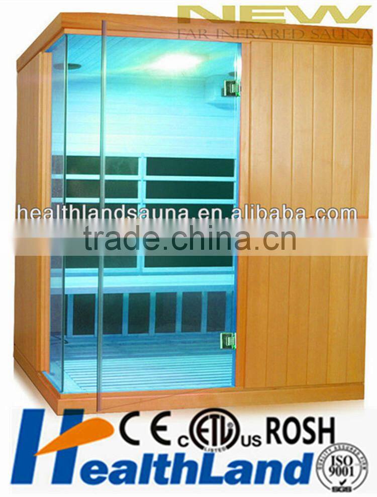 beauty and weight losing use infrared portable wooden sauna