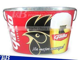 Galvanized Ice Bucket