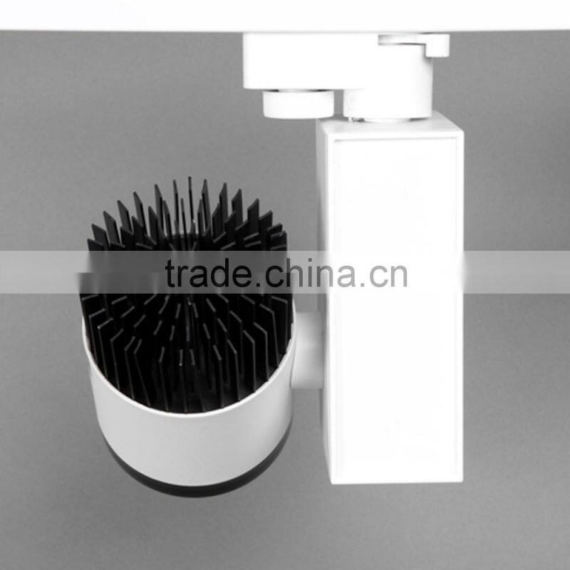 Non-adjustable 20w led track spot light with reflector for commercial lighting