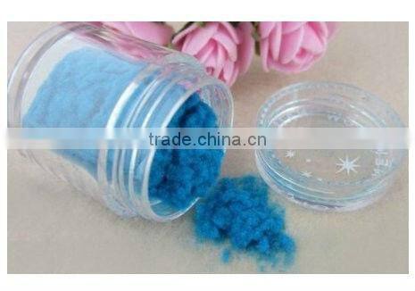 New Fashion 12 Pots Villus Powder Velvet Flocking Powder 3d Nail Art Tips Decoration Set
