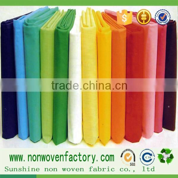 100% pp spunbond non-woven fabric interlining for bags,shopping bag