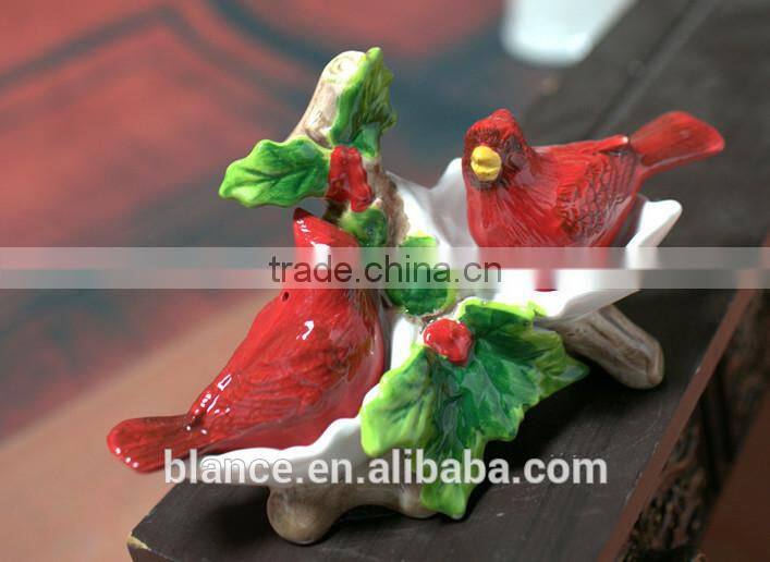 ceramic cartoon salt pepper shaker set