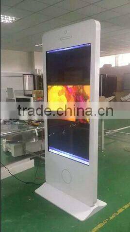 Transparent lcd advertising display