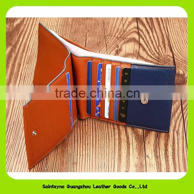 16417 Manufacturer 2016 eco friendly men leather wallet