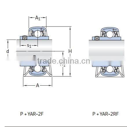 P 25 RM Pillow block bearing / Y-bearing plummer block units P25RM