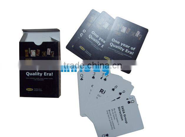 customized deisgn paper playing card