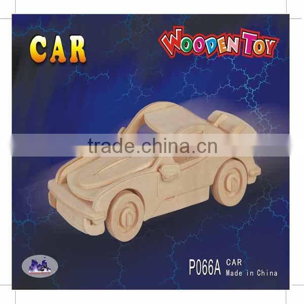 P-911 Wooden DIY 3D Puzzle Electronic Toys