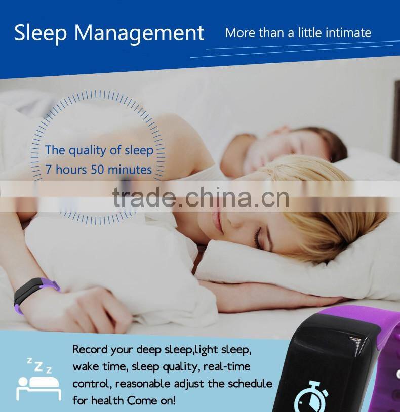 2016 NEW arrival touch sensor sensitivity smart band heart rate,kalories,steps monitor
