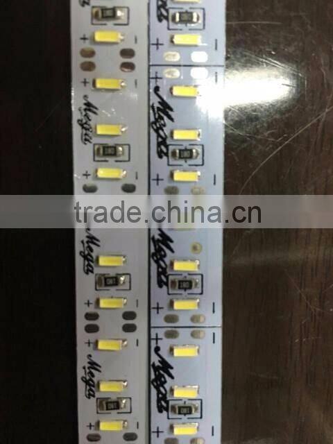 Aluminum PCB 12V 144leds/m rigid led 4014 strip 12V led bar strip
