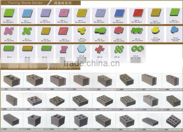 small hydraulic paver making machine QT4-20 brick paving machine brick making machine south africa